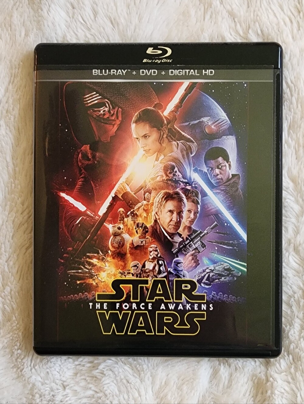 Star Wars the Force Awakens Blu-Ray DVD